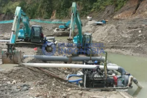 pompa pasir berkah diesel