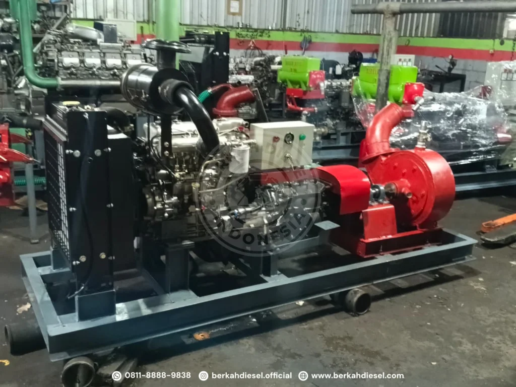 Pompa pasir 6 inch berkah diesel