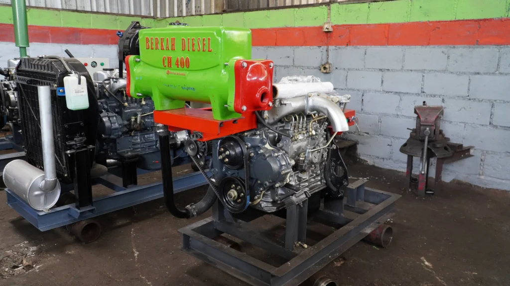 rekondisi mesin diesel di workshop Berkah Diesel Indonesia