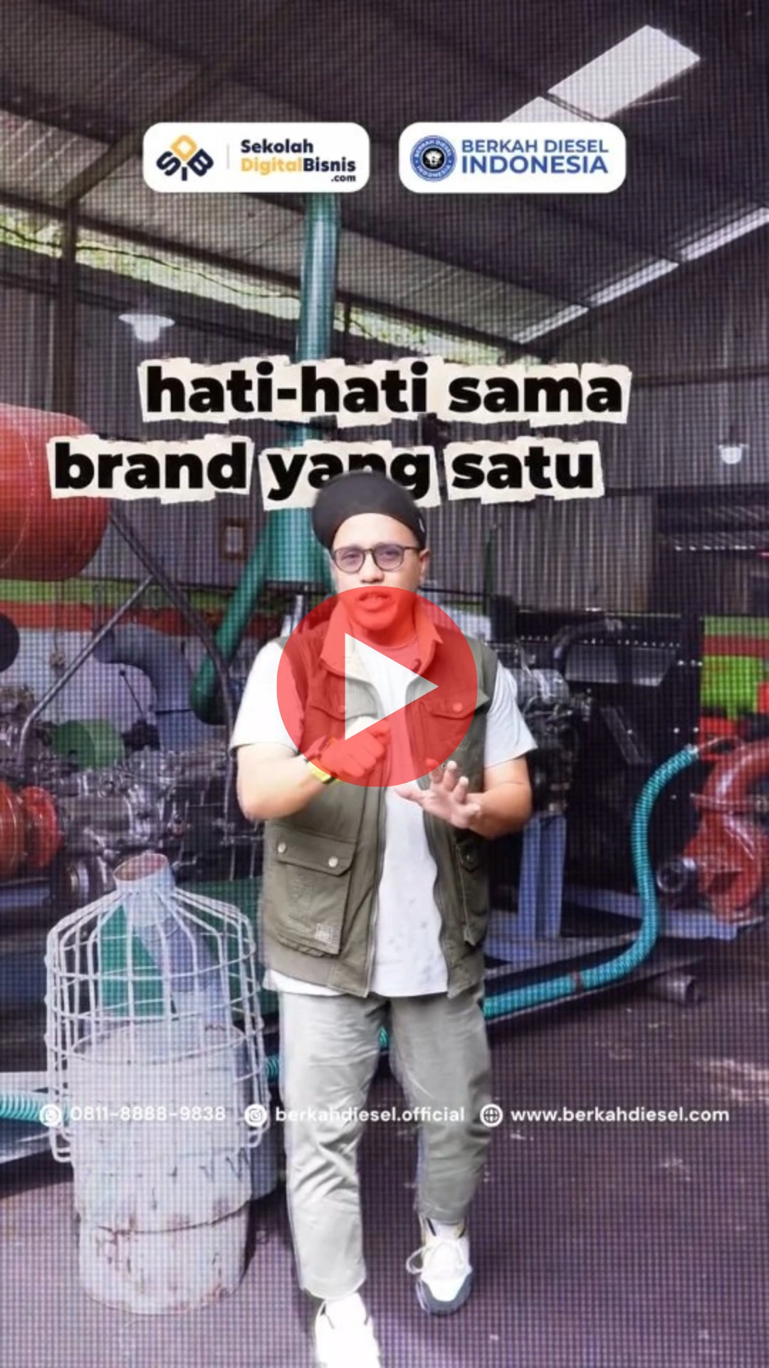 Coach Yoso Lukito di Berkah Diesel Indonesia