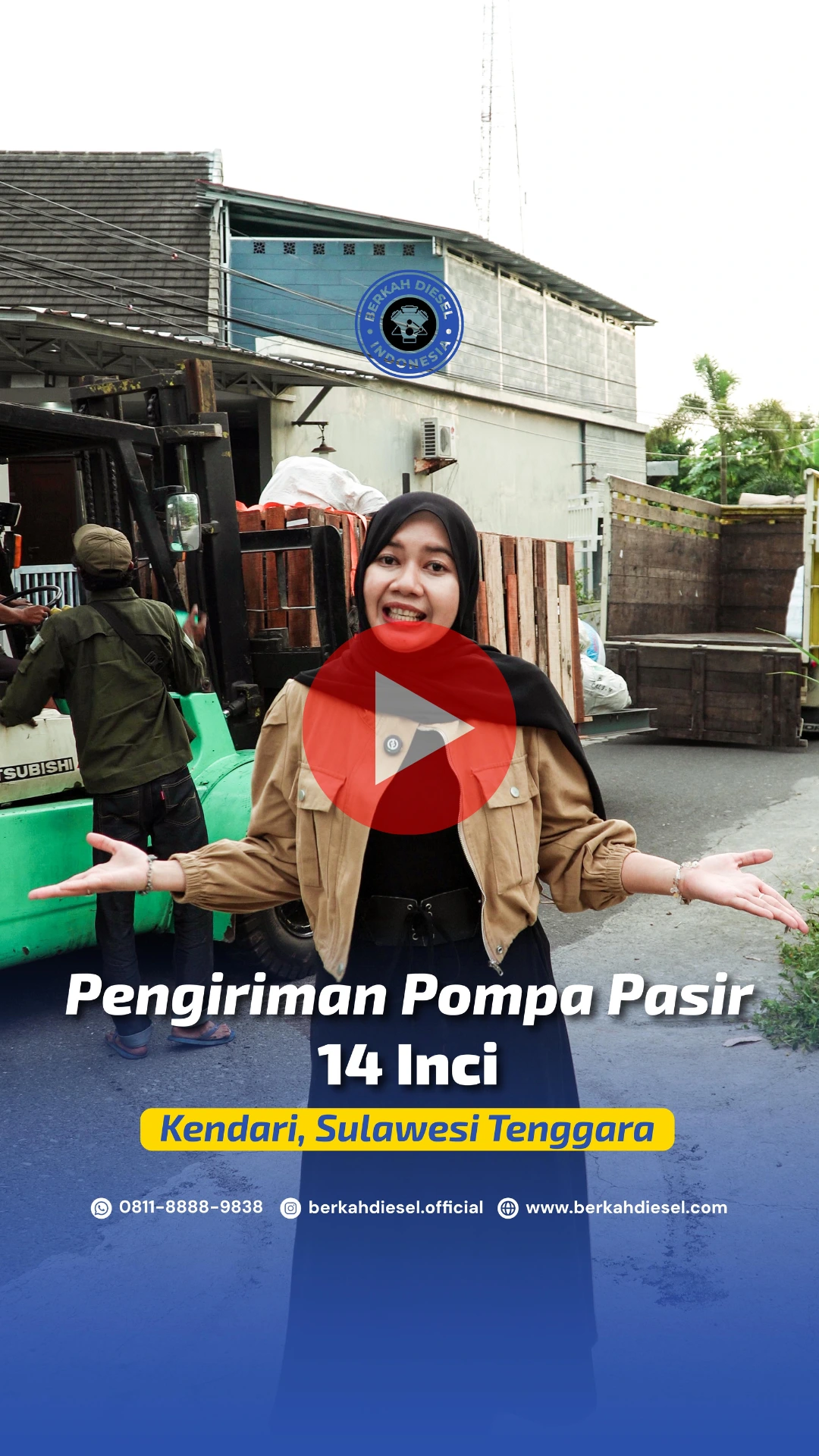 Pengiriman Berkah Diesel Indonesia ke Kendari