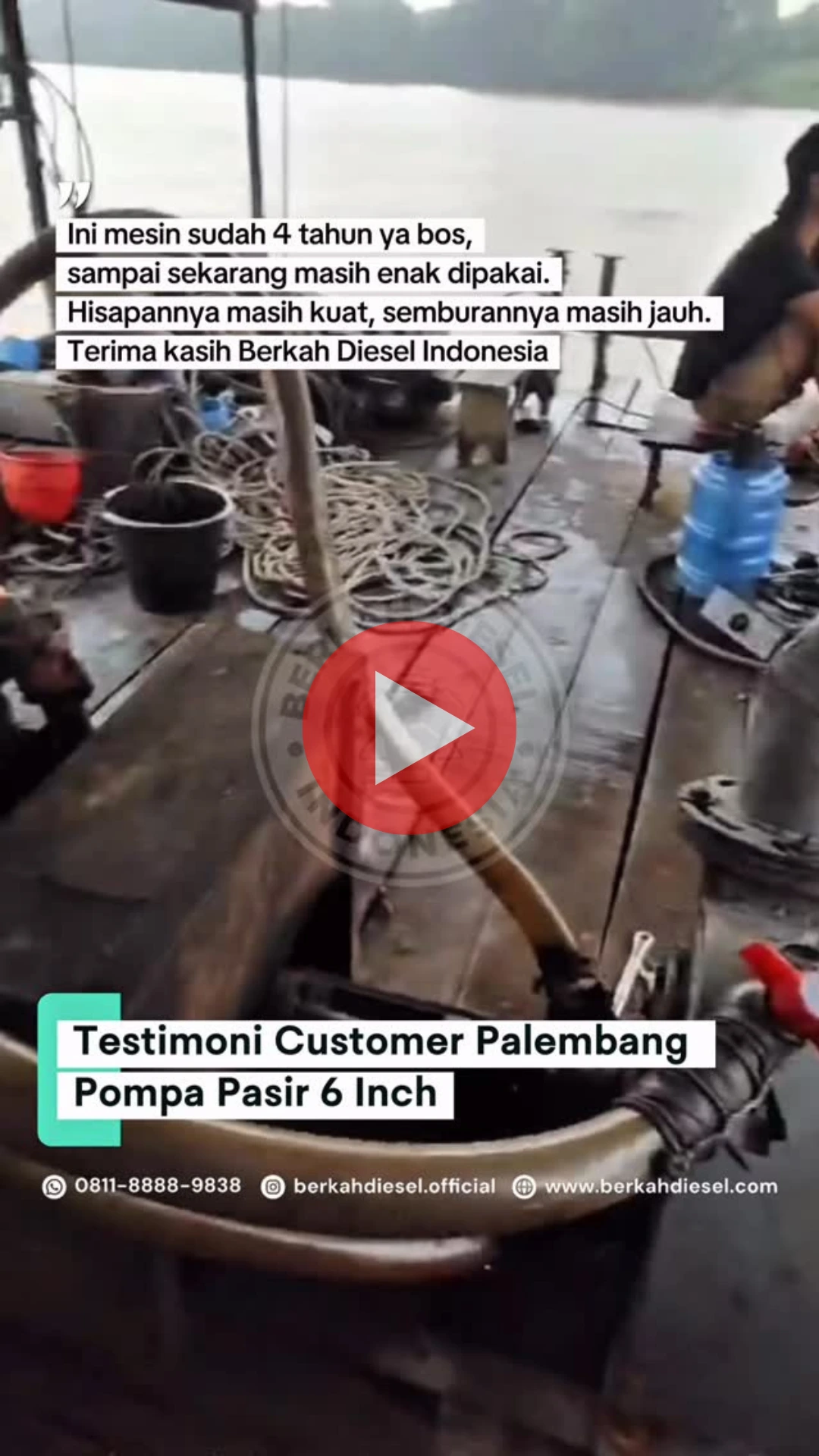 Testimoni Berkah Diesel Indonesia di Palembang
