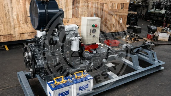 Mesin Diesel untuk Gilingan Batu & Kayu, Beban Berat Butuh Mesin Torsi Besar