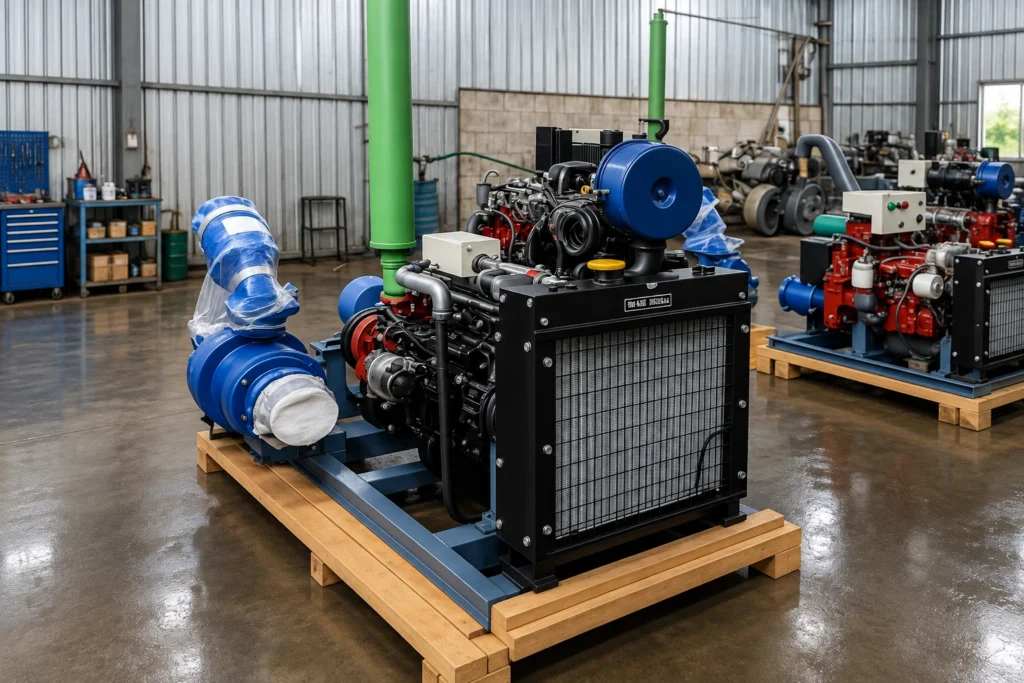 Genset diesel skala besar untuk kebutuhan proyek dan industri